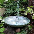 Rain Chain Basin in Blue Verde Copper