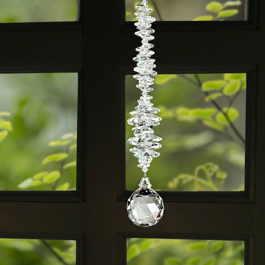 Crystal Ultra Grand Cascade Wind Chimes in Ice