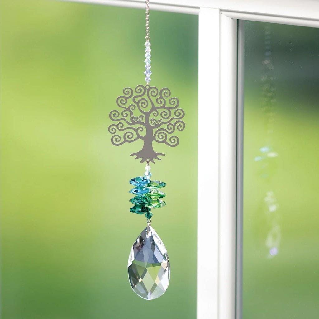 Crystal Fantasy Tree of Life Large Wind Chimes